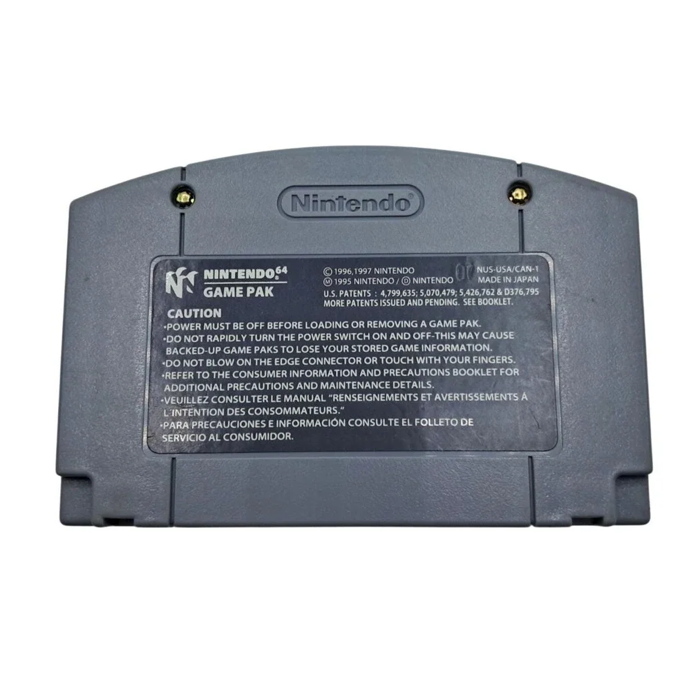 Rareware‎ Jet Force Gemini Nintendo 64 N64 Grey Action Shooter Game Cartridge